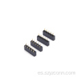 Conector de cabezal hembra de paso de 2,54 mm recto 5P